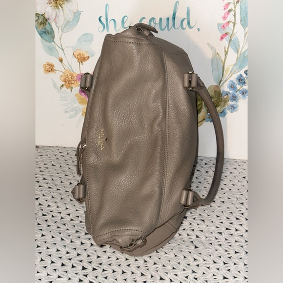 Kate Spade Leather Oyster Tan Handbag - Picture 9 of 16